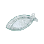 Vintage Fish-Shaped Glass Bowl thumbnail 1