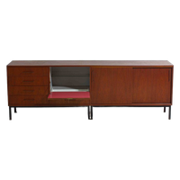 Mid-century Modernistisch Dressoir Van C. Wulput In Teak, 1960s
