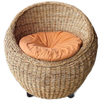 Retro Fauteuil Bol Fauteul Ballchair thumbnail 1