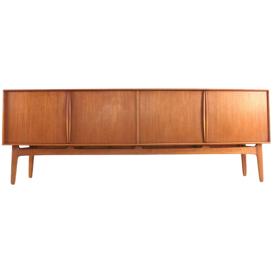 Sven Aage Madsen Voor K. Knudsen Sideboard Dressoir Vintage Teak Deens 1