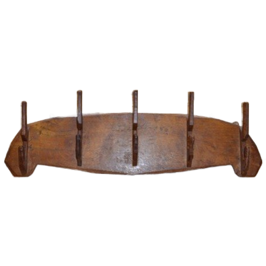 Boeren Wandkapstok Met Houten Haken Uit De Jaren 50 1