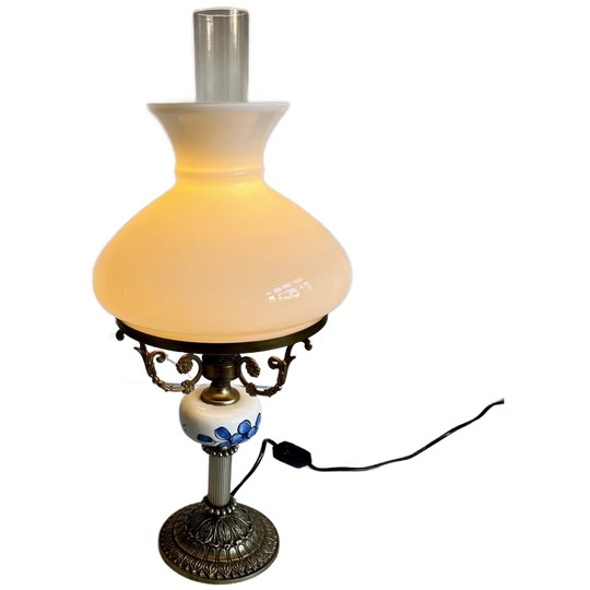 Antieke - Vintage Olielamp, Nú Elektrisch 1