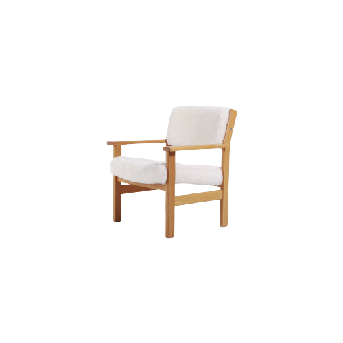 Lounge Chair By Hans Wegner For Getama
