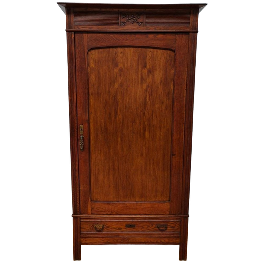 Vintage Antieke Kledingkast Garderobekast Kleerkast Demontabel 612 1