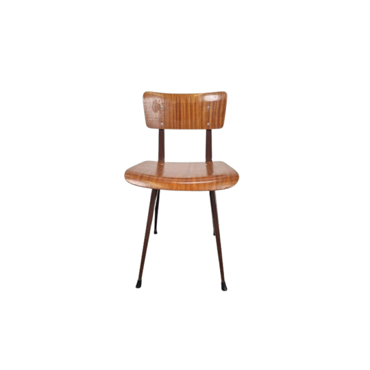 Vintage Marko Kinderstoel Friso Kramer Schoolstoel Bentwood 1