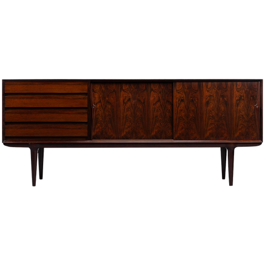 Deens Design Palissander Dressoir Model No. 18 By Omann Jun, 1960s 1