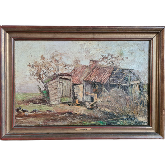 Schilderij Van Een Oud Huis - A. Vouw 1