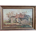 Schilderij Van Een Oud Huis - A. Vouw thumbnail 1