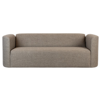 Sofa Slice 3-Seater Grey Banne