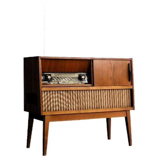 Vintage Audiomeubel | Radio | Kast | Jaren 60 | Zweden 1