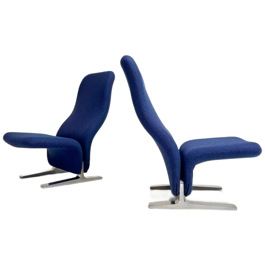 Opnieuw Gestoffeerde Artifort Concorde F780 Fauteuil, 1960's 1