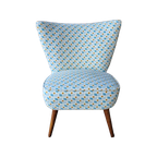 * Retro Stoeltje Cocktail Fauteuil Fauteuiltje thumbnail 1