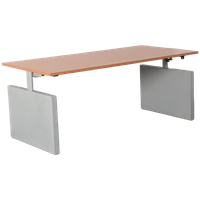 Drentea Bureau, Beuken Blad, 180X90 Cm, Hoogte Instelbaar Onderstel D.M.V. Handslinger