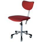 Gebr De Wit Bureaustoel Vintage Burostoel Retro Desk Chair thumbnail 1
