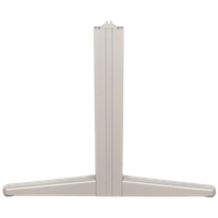 Ahrend Essa T-Poot, Aluminium, Vaste Hoogte