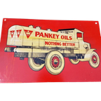 Origineel Usa Bord, Tin Sign Van Pankey Oils Nothing Better⛽ thumbnail 1