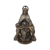 Bronzen Beeld D. Marie - Jezus Met Kinderen