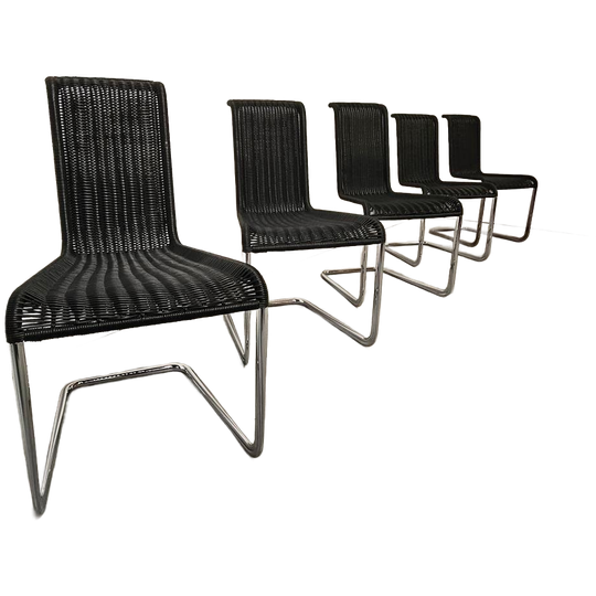 Vintage Tecta Stoelen, Set Van 5 1