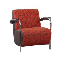 Comfortabele, Mooie Leolux Design Fauteuil/armchair Model Scylla Met Extra Rugkussen