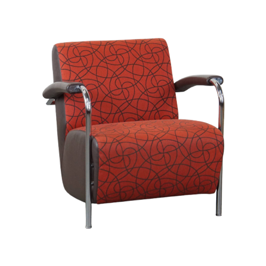 Comfortabele, Mooie Leolux Design Fauteuil/armchair Model Scylla Met Extra Rugkussen 1