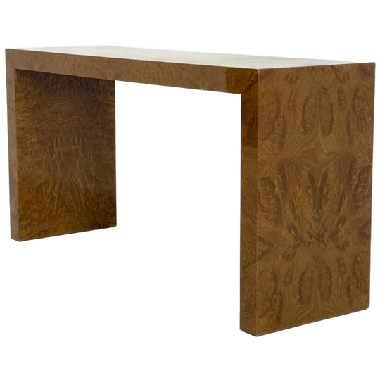 Console Tafel Met Burlwood Van Selva 1