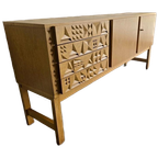 Vintage Brutalist Dressoir / Buffetkast / Commode thumbnail 1
