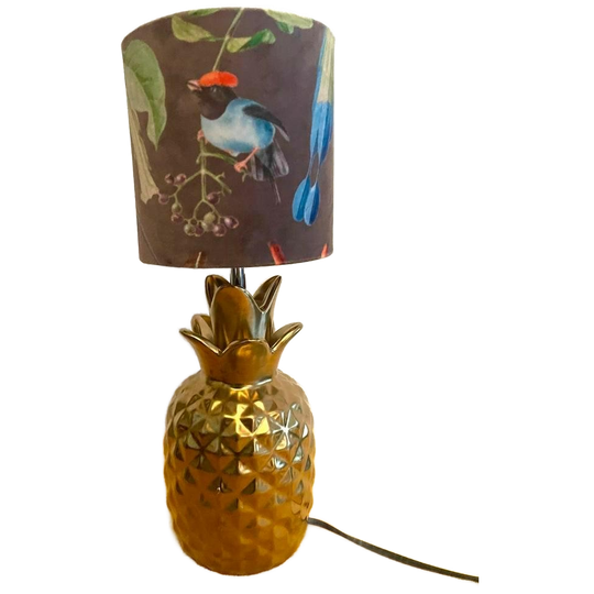 Ananas Lamp Met Vogel Kap 1