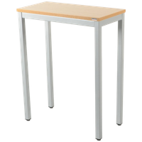 Benjo Kantinetafel,  Corbridge Eiken Blad, 60 X 30 Cm, Vaste Hoogte Onderstel