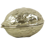 Vintage Chroom Metalen Notenkraker Walnoot 1970s thumbnail 1