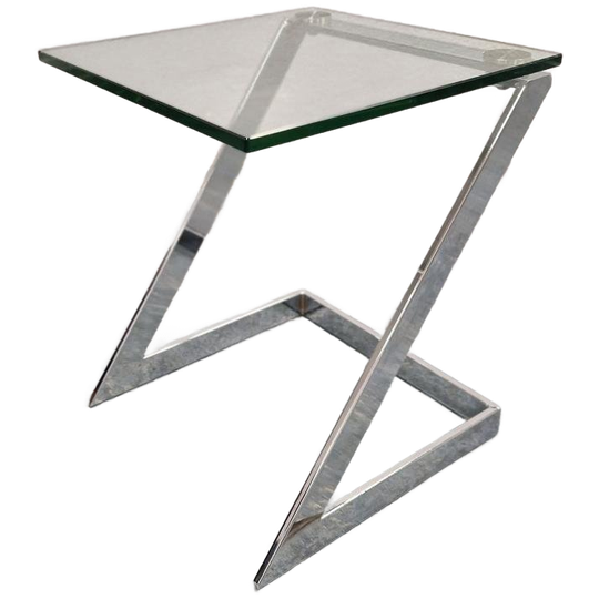 Vintage Bijzettafel Design Glazen Salontafel Z Table 1