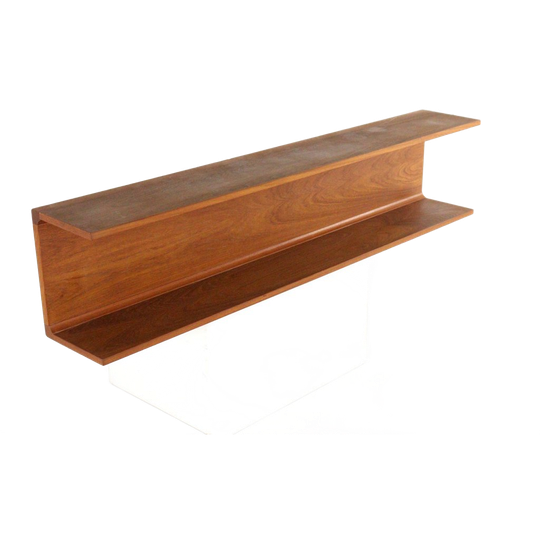 J Viby For Pedersen & Hansen Teak Wandplank Deens Vintage 1