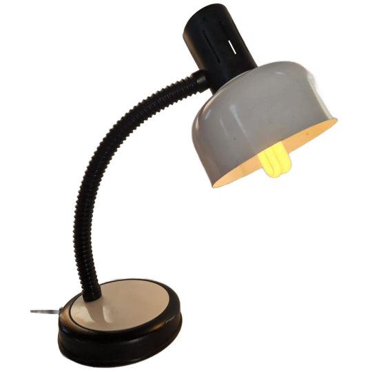 Veneta Lumi Italiaanse Design Lamp Vintage Zwart Wit. 1