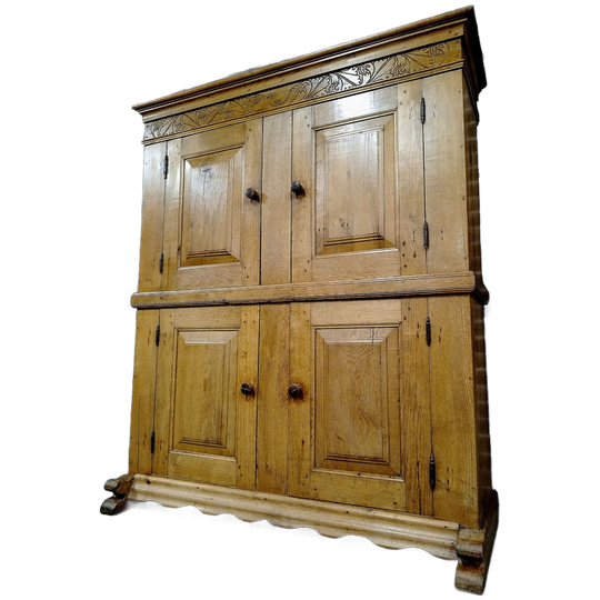 Oud Eiken Broodkast / Buffetkast / Wandmeubel / Linnenkast 1