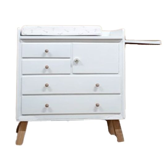 Vintage Commode In De Grondverf – Kleur Naar Wens 1