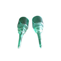 2 Groene Toast Glaasjes Zonder Voet Vintage / Antiek?