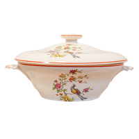 Chinoiserie Dekschaal Met Deksel