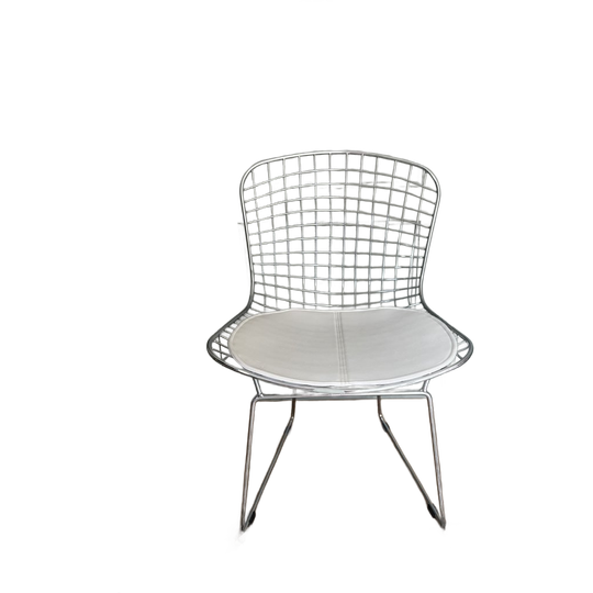 Eetkamerstoel Wire Chroom 1