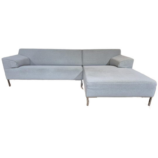 Rolf Benz Freistil 180 - Hoekbank - Grijs - Stof - Design 1