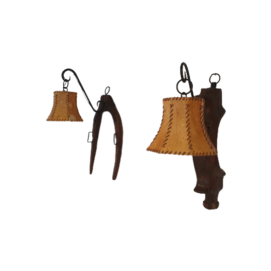 Ox Harnass Wall Lamps 1