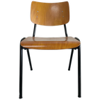 Stapelbare Schoolstoelen Jaren '70 thumbnail 1