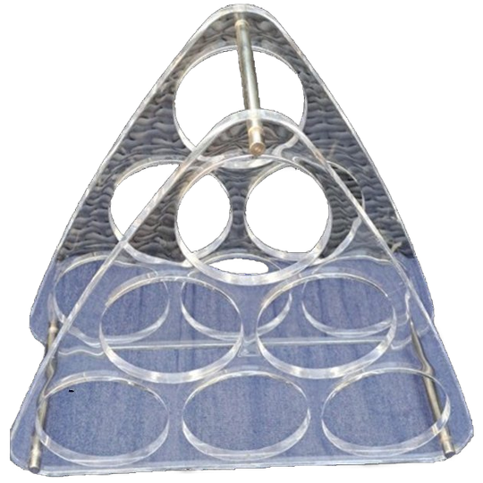Wijnrek Plexiglas Jaren 70 1