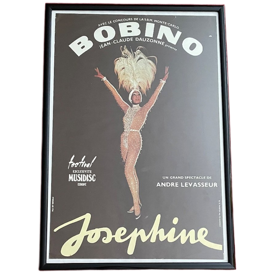 Origineel Affiche 1975 Josephine Baker 1