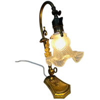 Art Nouveau Tafellamp – Bloem