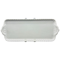 Cakeschaal Limoges Wit