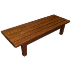 Eikenhouten Salontafel Of Als Bankje Te Gebruiken thumbnail 1
