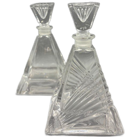 Set Karafjes Loodkristal Bari 2 Stuks