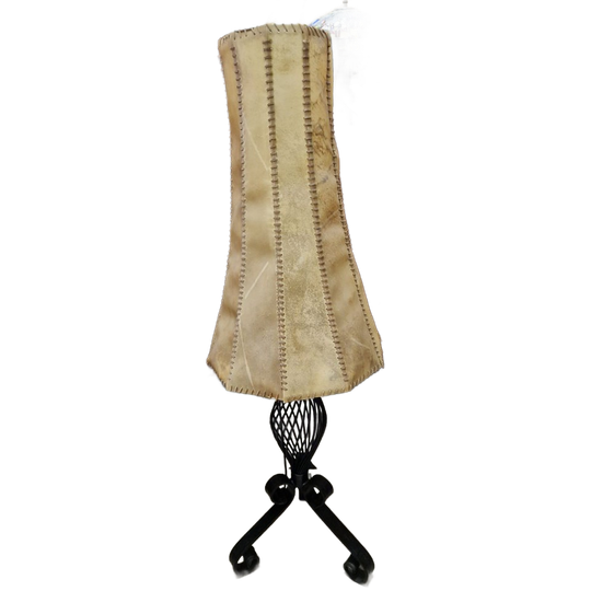 Grote Oude Lamp Van Varkensblaas 1