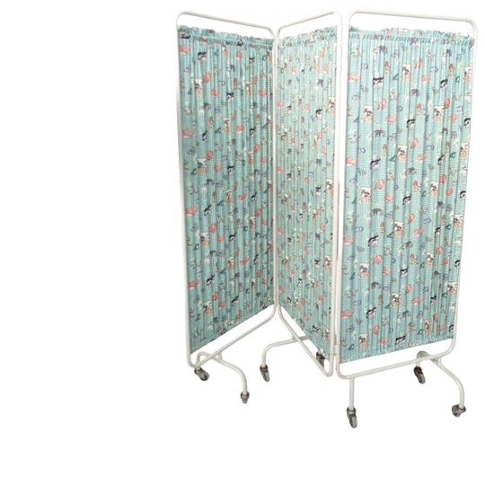 Kamerscherm Jaren 60 – Vintage Paravent - (kl36) 1