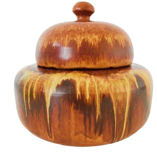 Vintage Italiaanse Keramische Pot Bertoncello Ceramiche D’arte 1960’s 1