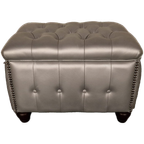 Boxstool – Silver thumbnail 1